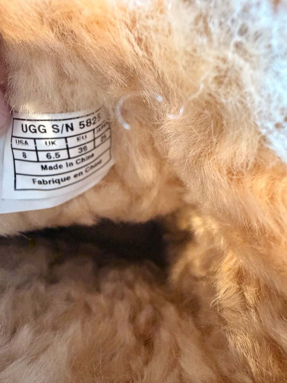 UGG Australia Classic Short 5825 Chestnut Shearling Boots - Picture 5 of 10